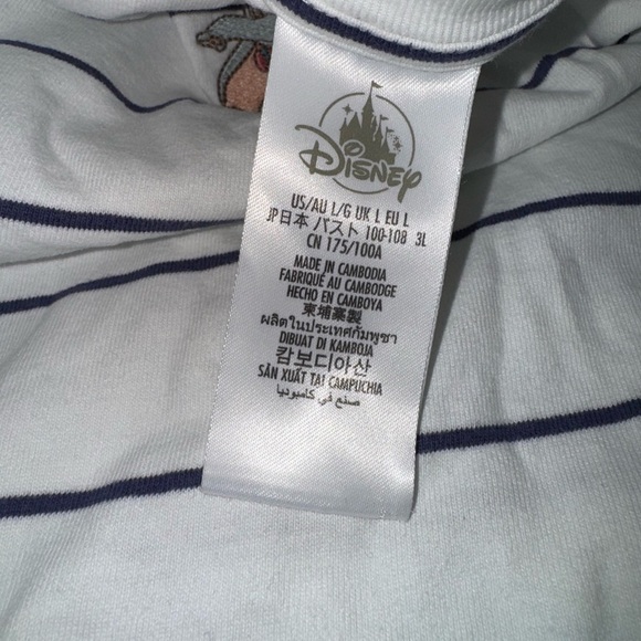 Disney Parks DUMBO striped T shirt ladies Large - Picture 8 of 9